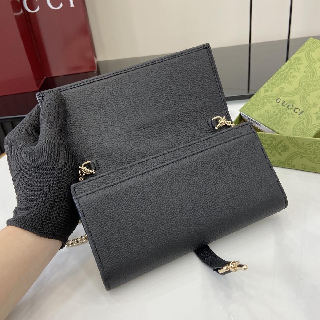 Gucci Jackie 1961 Chain Wallet - DesignerGu