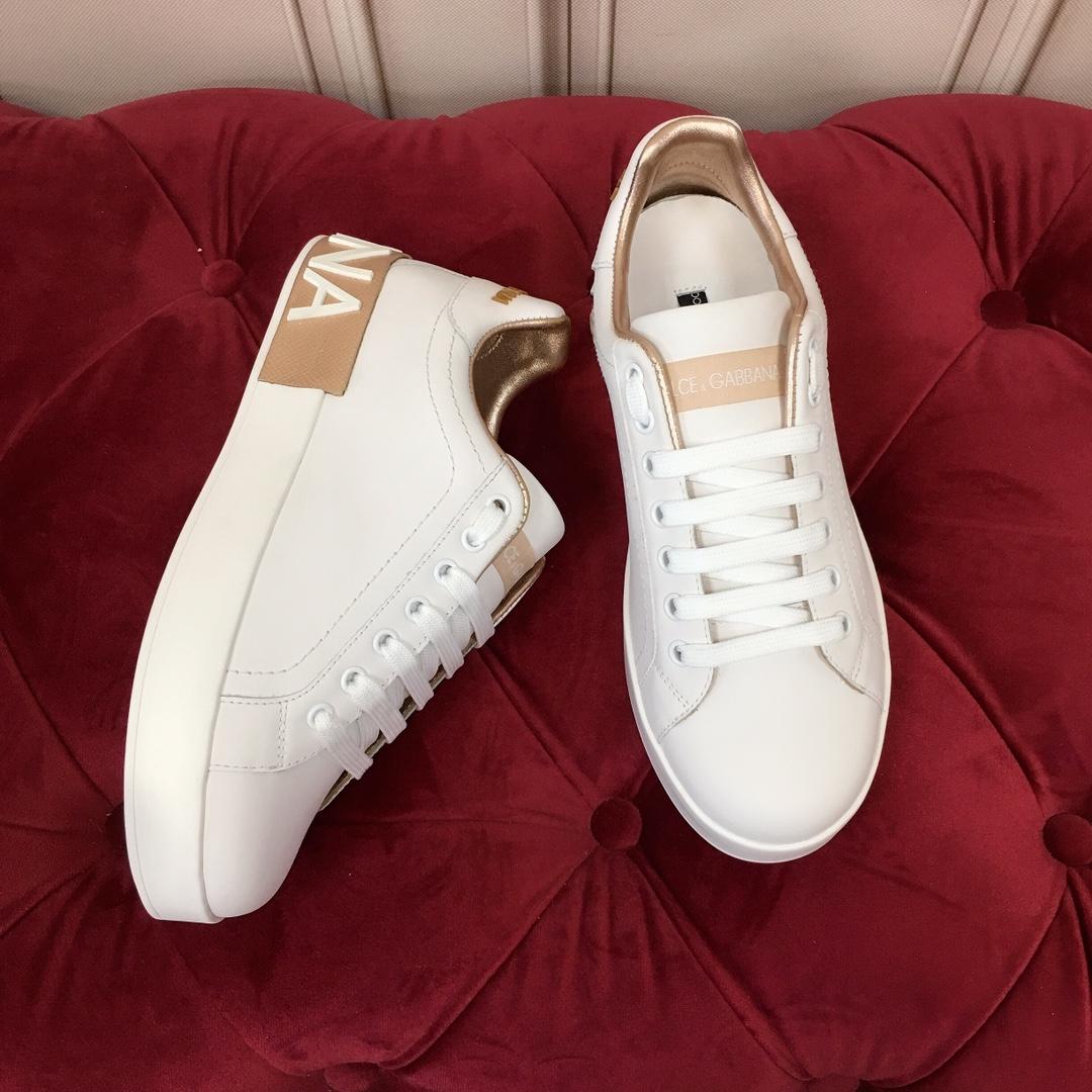 Dolce & Gabbana Calfskin Portofino Sneakers - DesignerGu