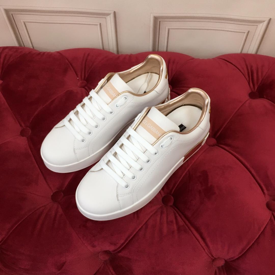 Dolce & Gabbana Calfskin Portofino Sneakers - DesignerGu