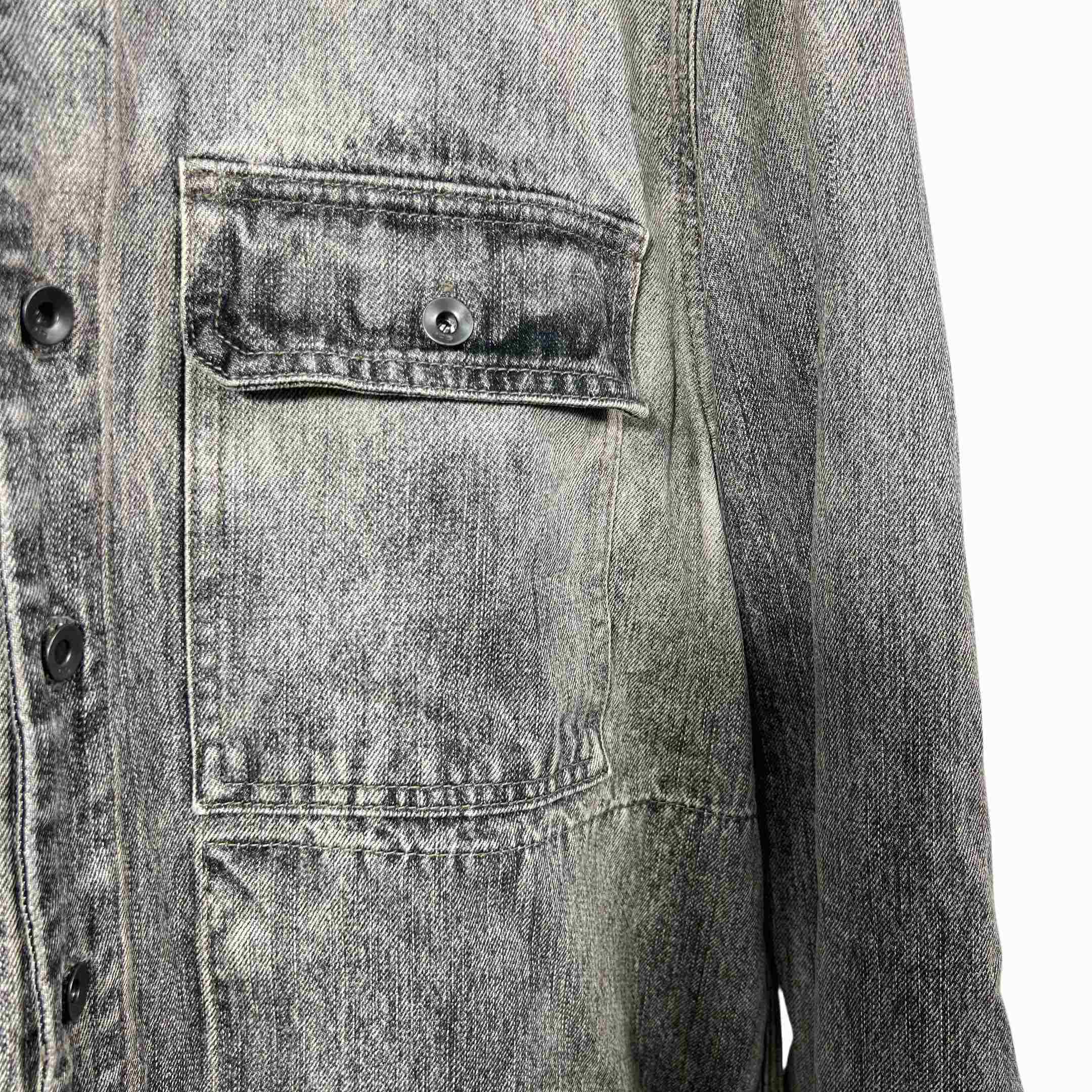 Rick Owens Drkshdw Denim Outershirt - DesignerGu