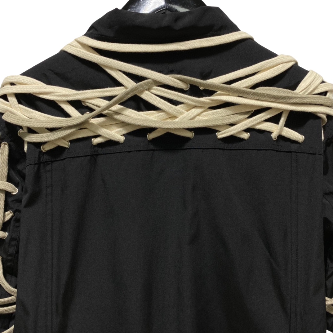 Rick Owens Tecuatl Megalace Worker Jacket - DesignerGu