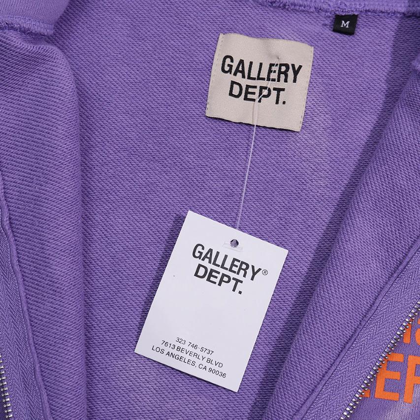 Gallery Dept. Zip-up Sweatshirt With Hood - DesignerGu