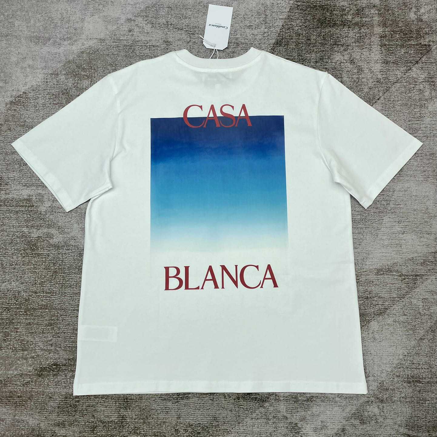 Casablanca Gradient Casa Logo T-shirt     C915 - DesignerGu