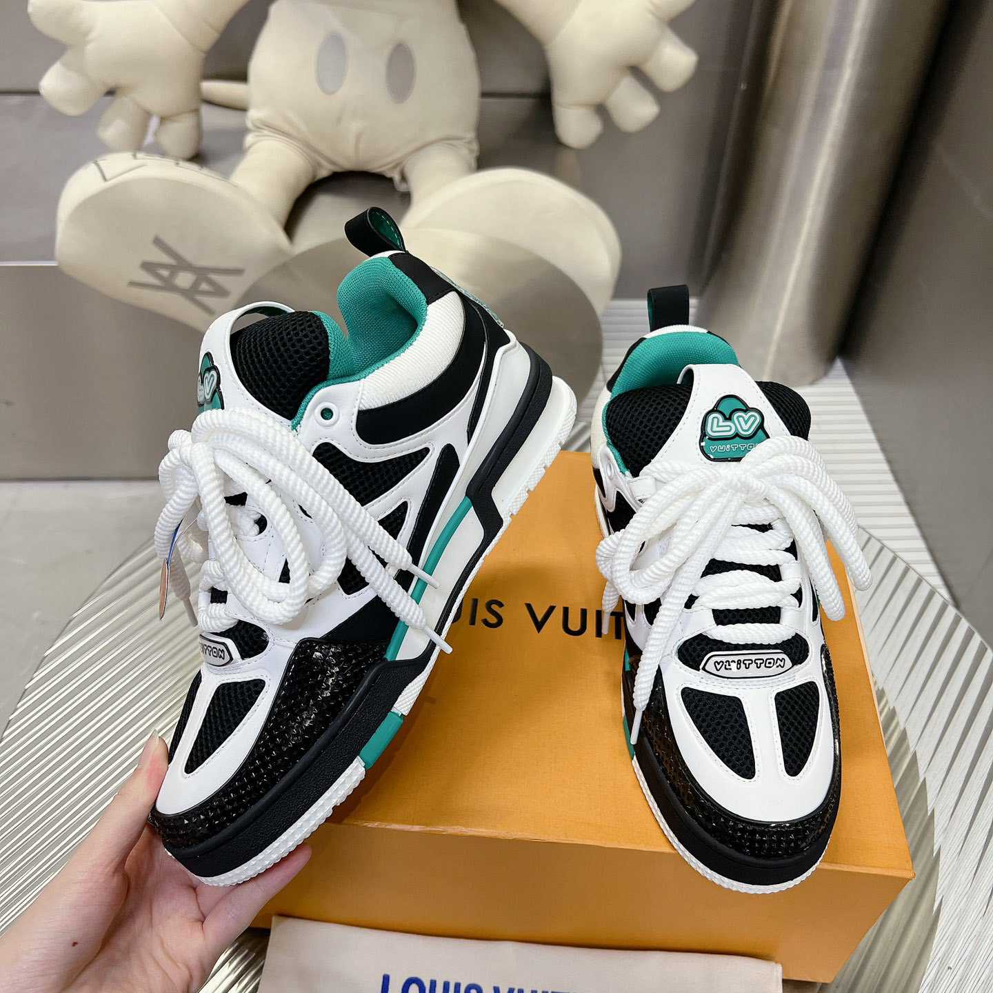 Louis Vuitton LV Skate Sneaker     - DesignerGu