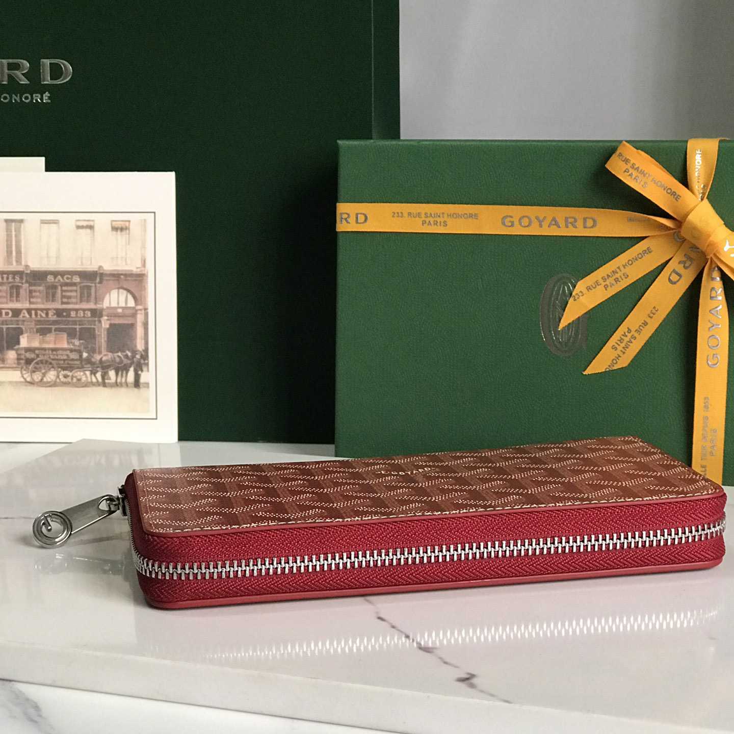 Goyard Matignon GM Wallet - DesignerGu