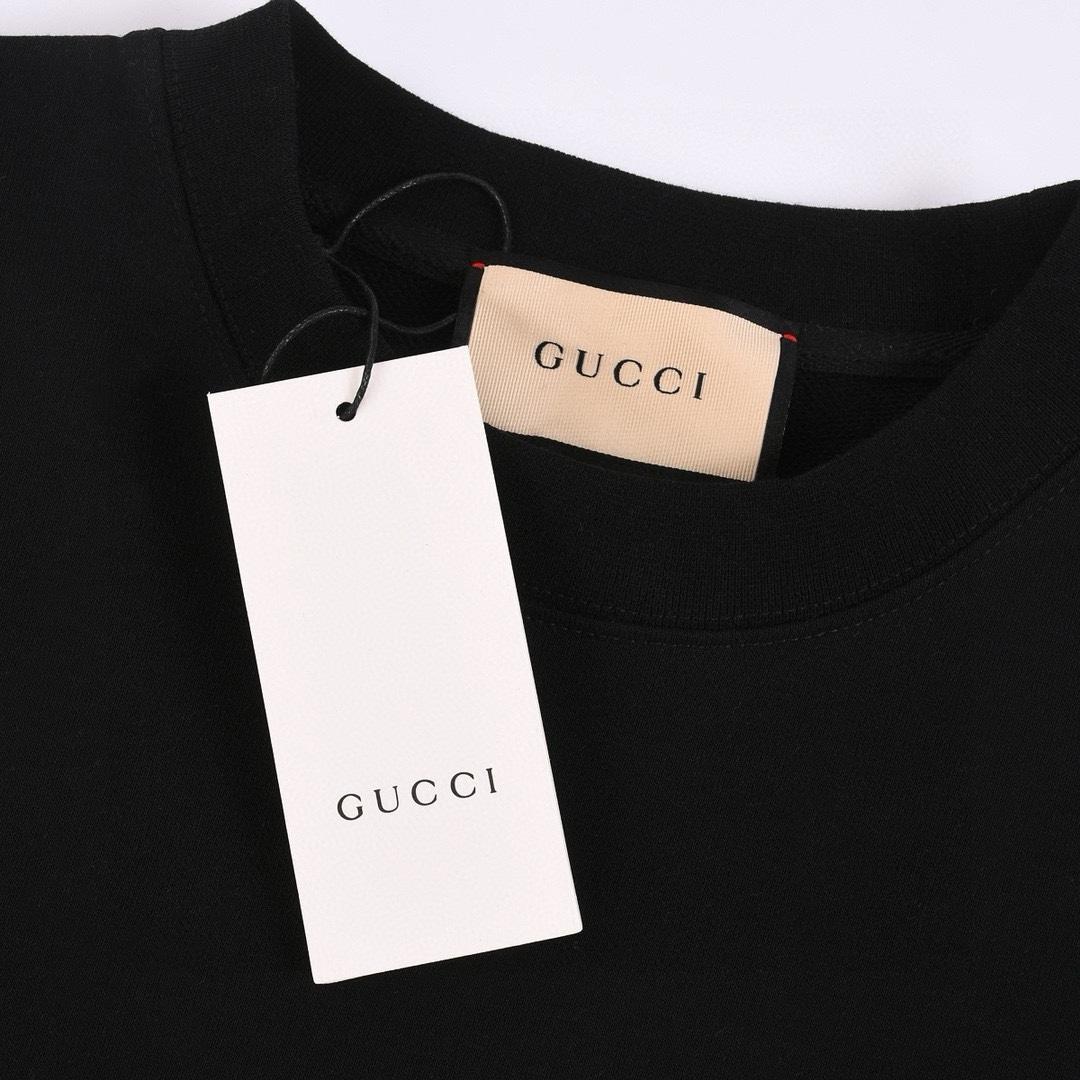 Gucci Cotton Sweatshirt  - DesignerGu