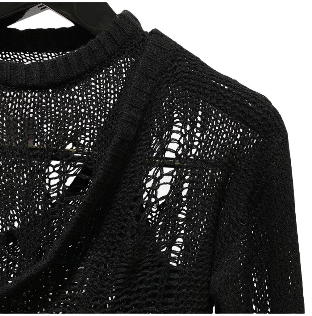 Rick Owens Fogachine Banana Spider Knit - DesignerGu