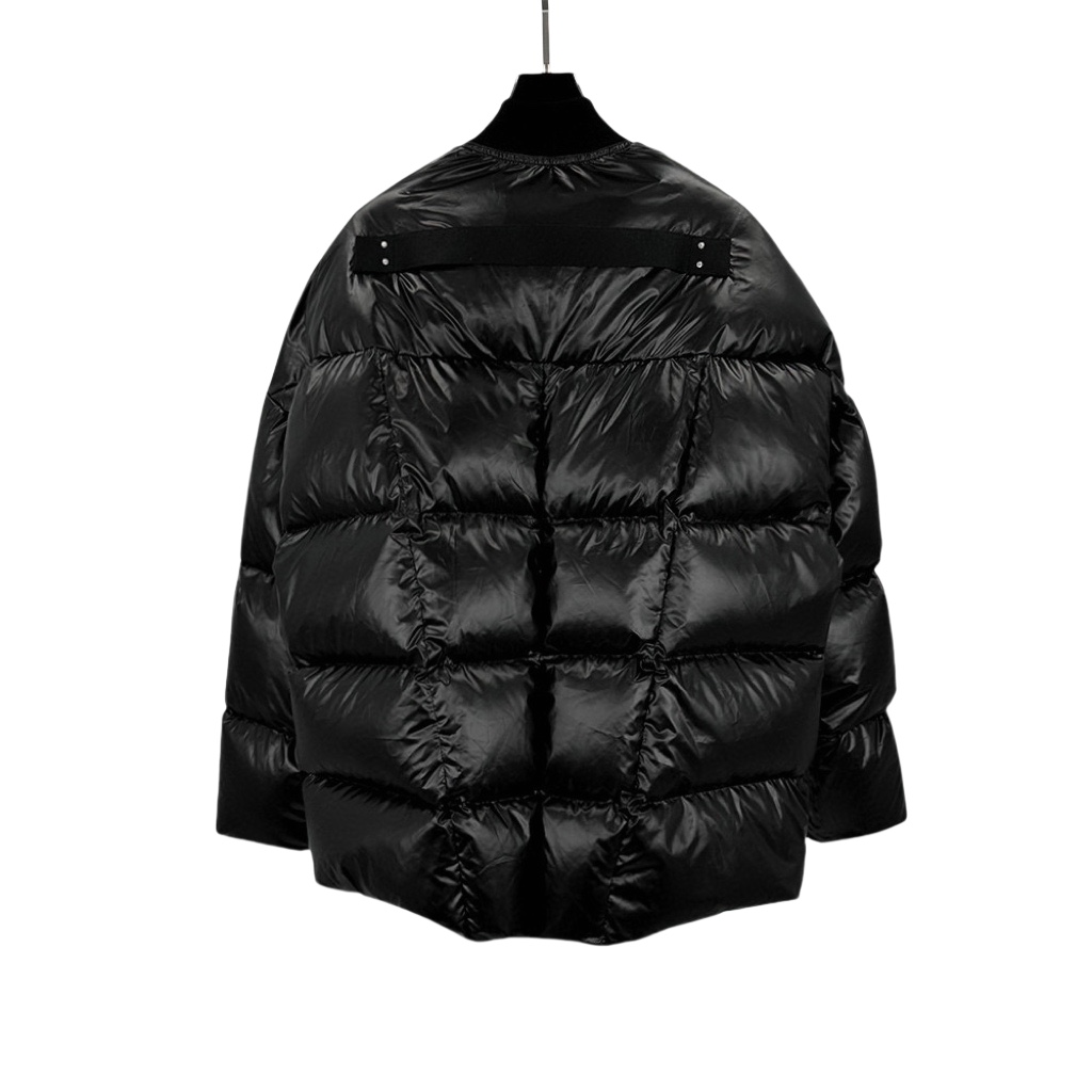 Rick Owens FW24 Porterville Flight Jkt In Black - DesignerGu