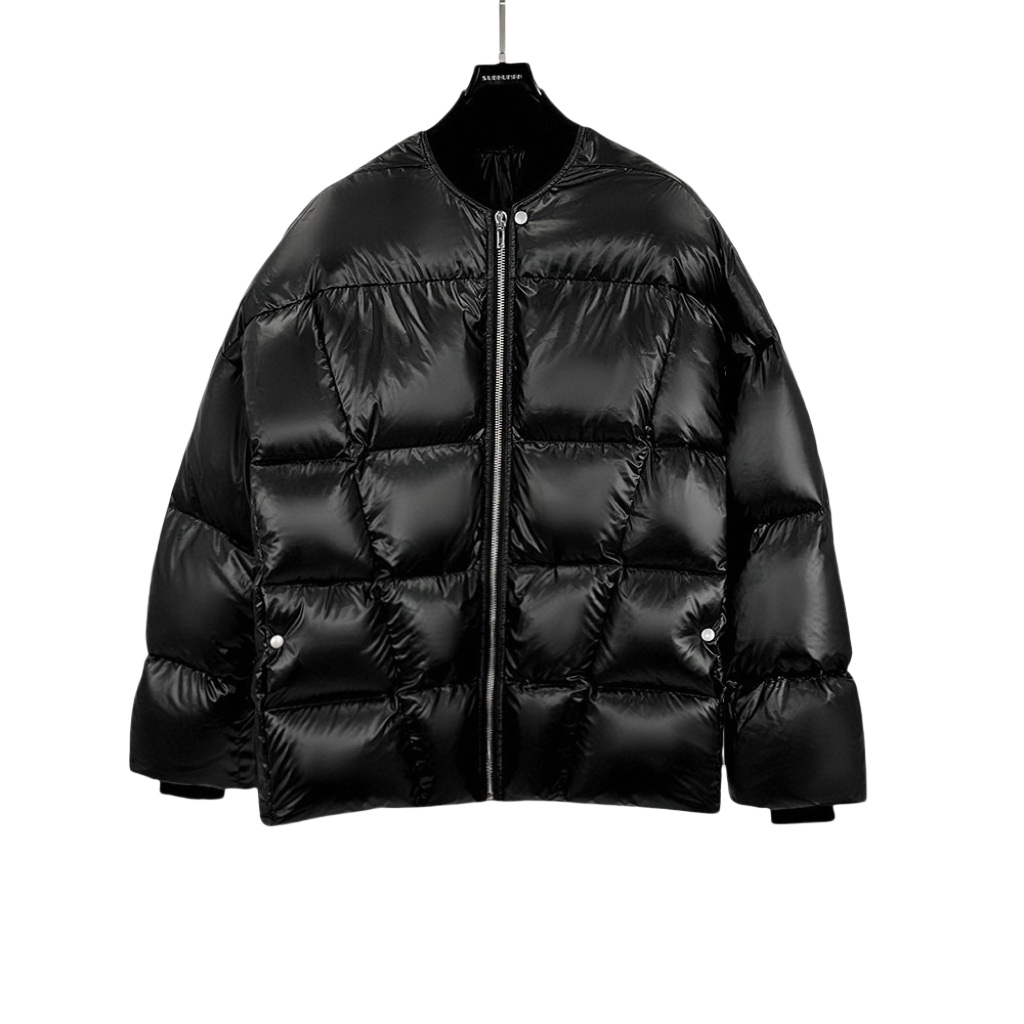 Rick Owens FW24 Porterville Flight Jkt In Black - DesignerGu