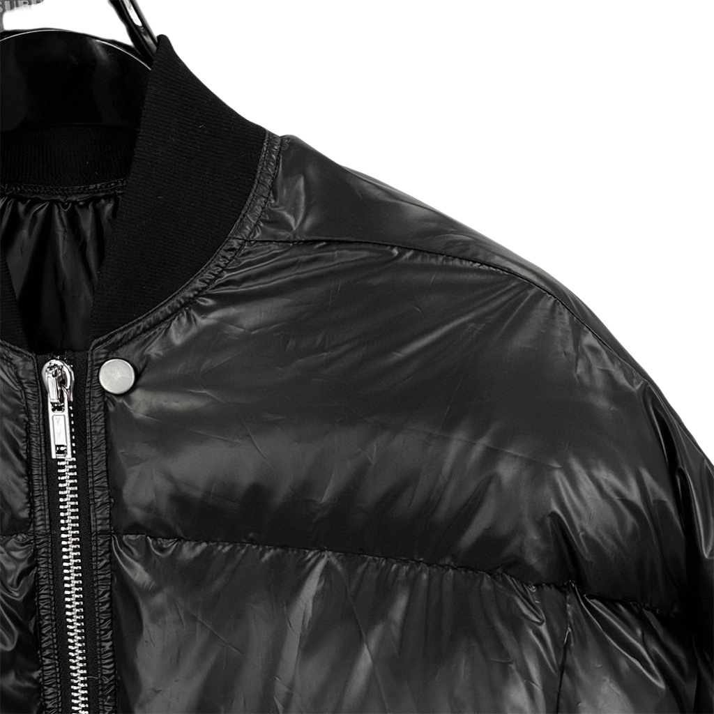 Rick Owens FW24 Porterville Flight Jkt In Black - DesignerGu