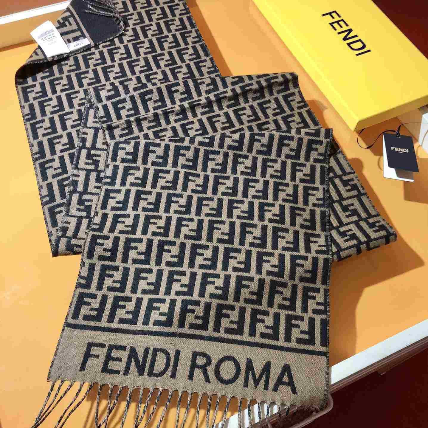 Fendi Wool Scarf  - DesignerGu