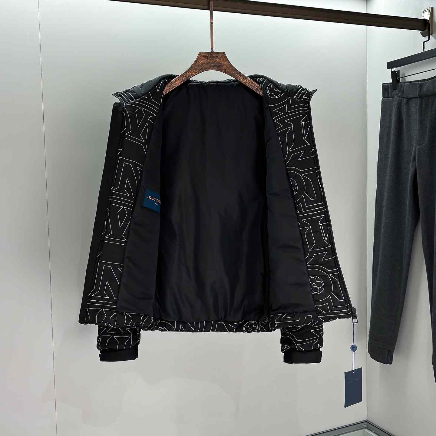 Louis Vuitton All-Over Vuitton Snow Down Jacket - DesignerGu