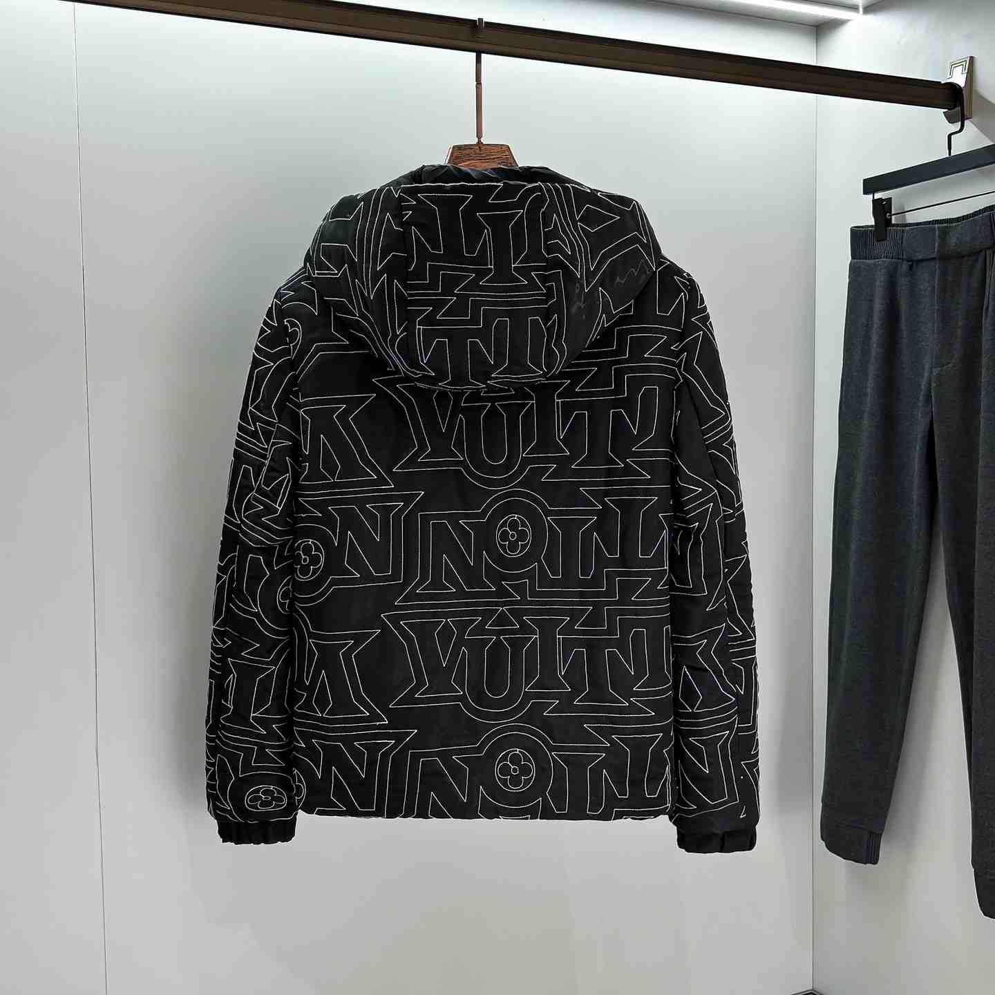 Louis Vuitton All-Over Vuitton Snow Down Jacket - DesignerGu