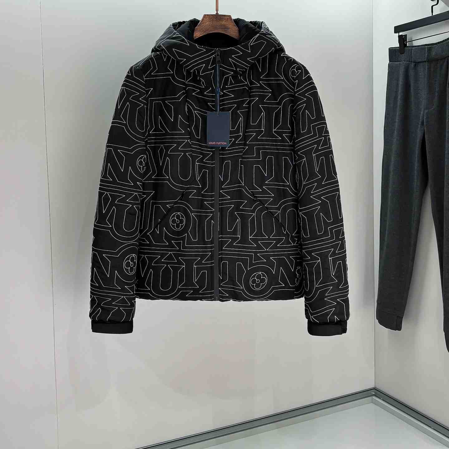 Louis Vuitton All-Over Vuitton Snow Down Jacket - DesignerGu