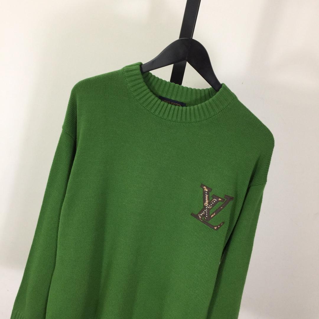 Louis Vuitton Logo Sweater - DesignerGu