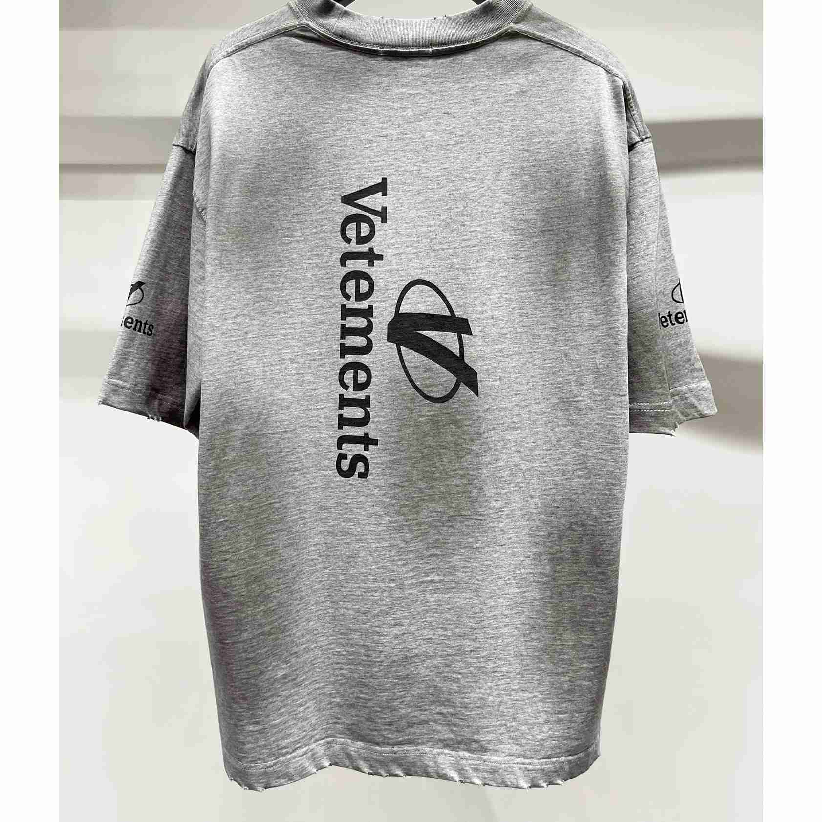 Vetements Cotton T-Shirt - DesignerGu