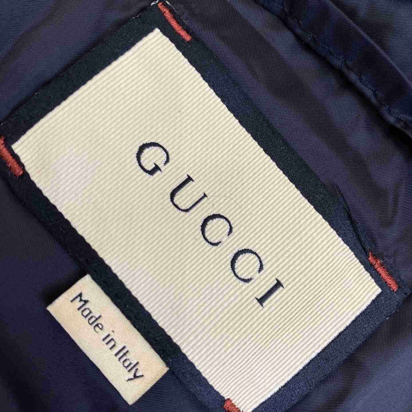 Gucci Jumbo Gg Canvas Jacket - DesignerGu