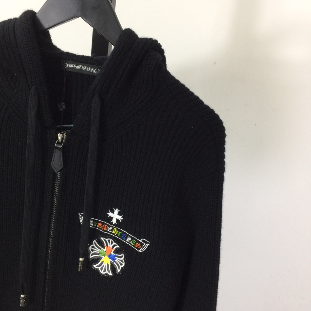 Chrome Hearts Zip Up Hoodie  - DesignerGu