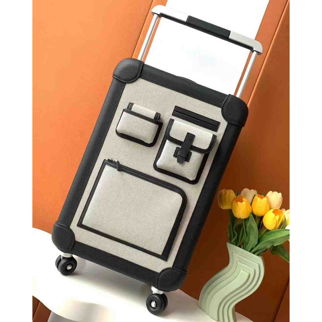 Hermès Rolling Mobility Suitcase Cabine Cargo 55 - DesignerGu