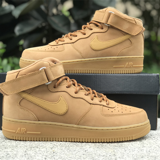 Nike Air Force1 Wheat Sneaker   DJ9158-200  - DesignerGu