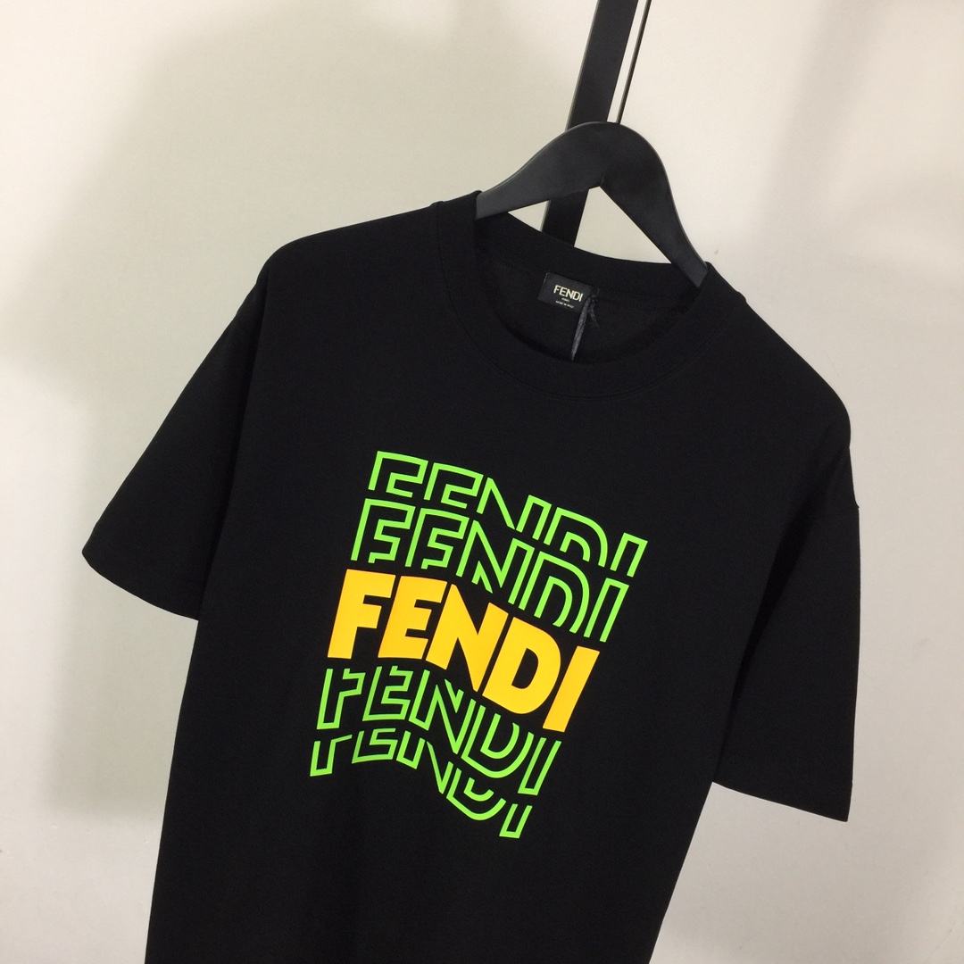 Fendi Cotton T-shirt - DesignerGu