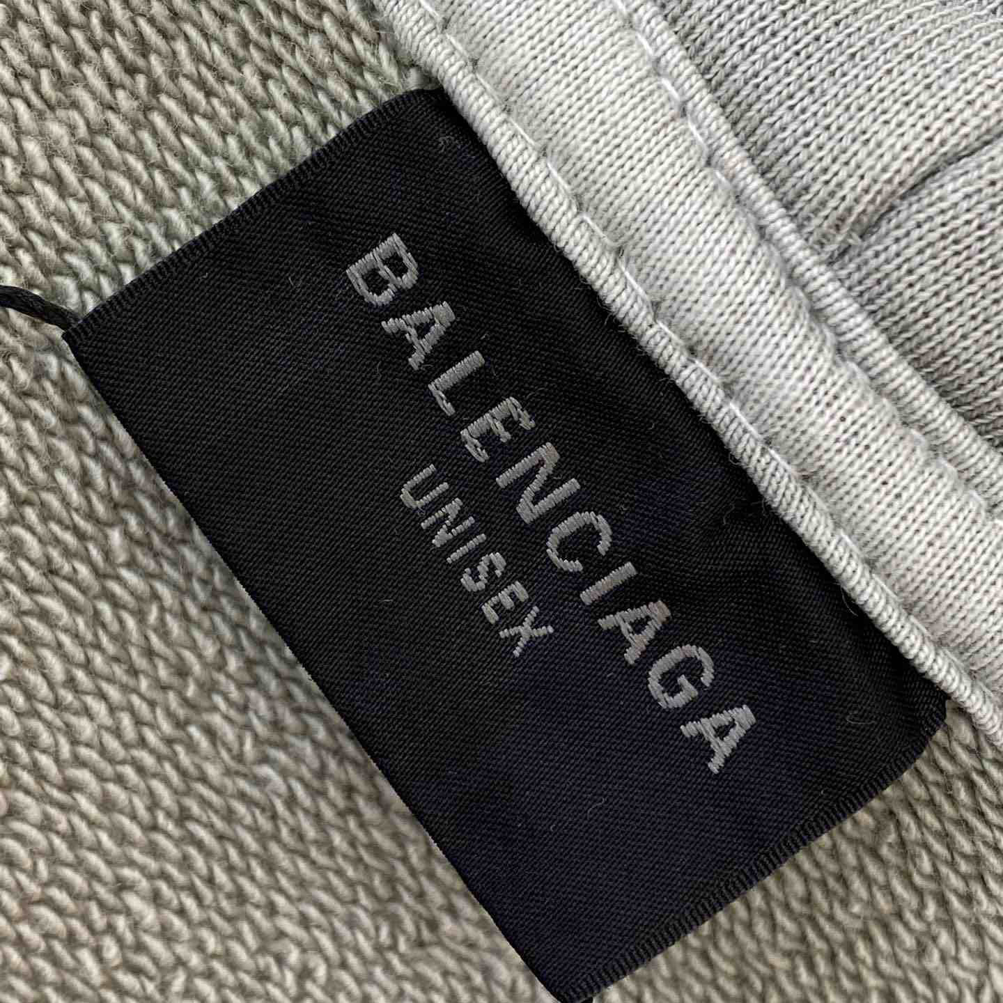 Balenciaga Y2K Zip-Up Hoodie Regular Fit In Light Beige - DesignerGu