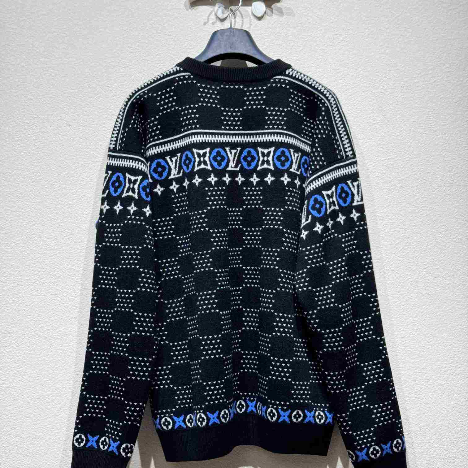 Louis Vuitton Jacquard Wool Pullover - DesignerGu