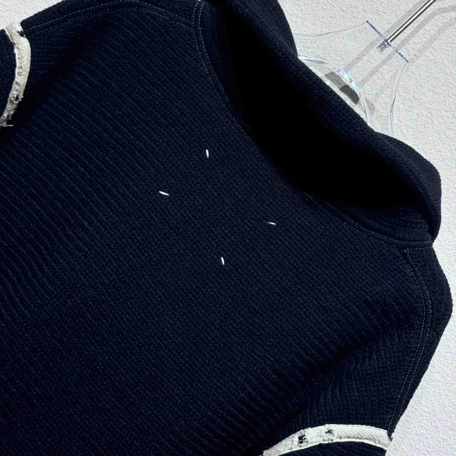 Maison Margiela – Wool Half-Zip Sweater - DesignerGu