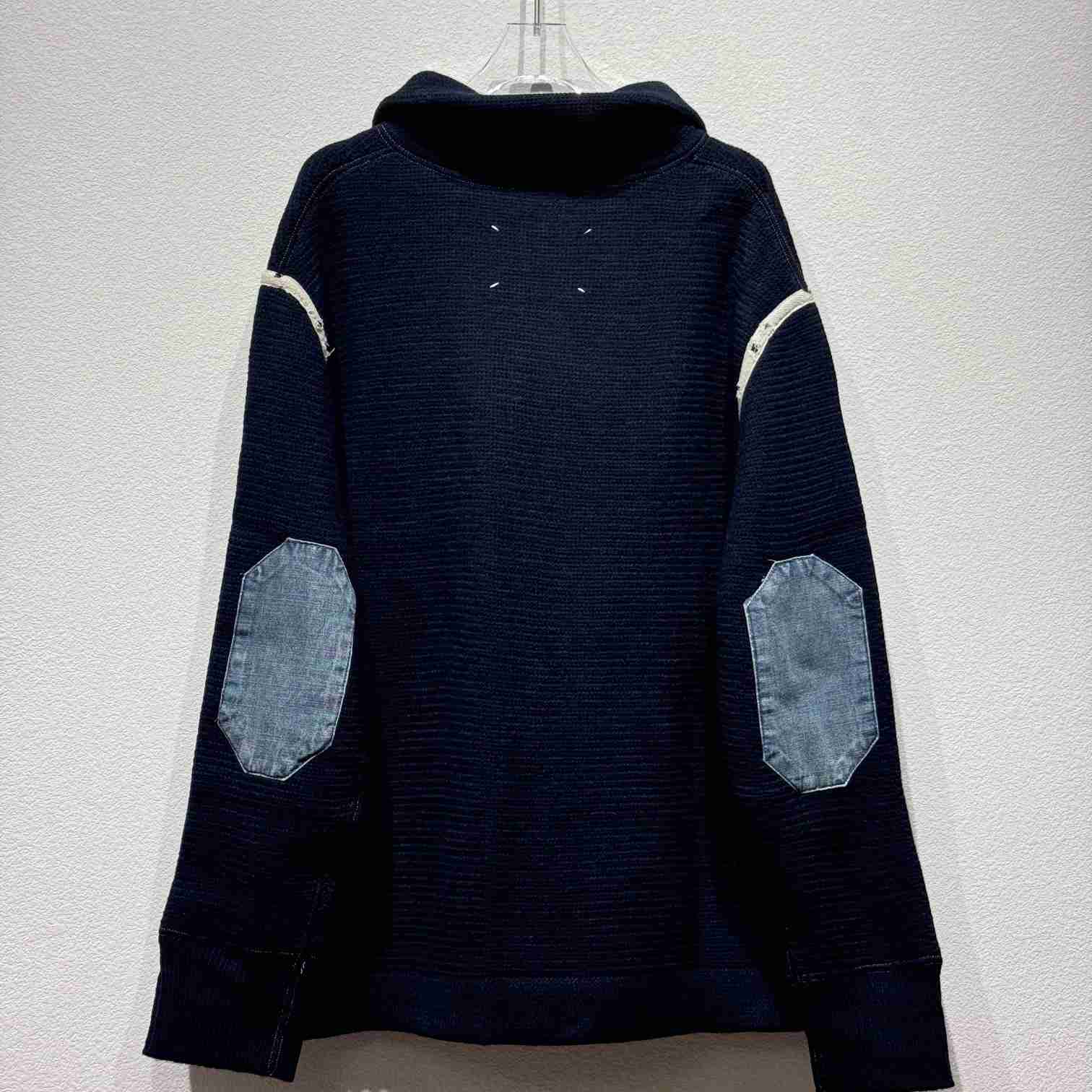 Maison Margiela – Wool Half-Zip Sweater - DesignerGu