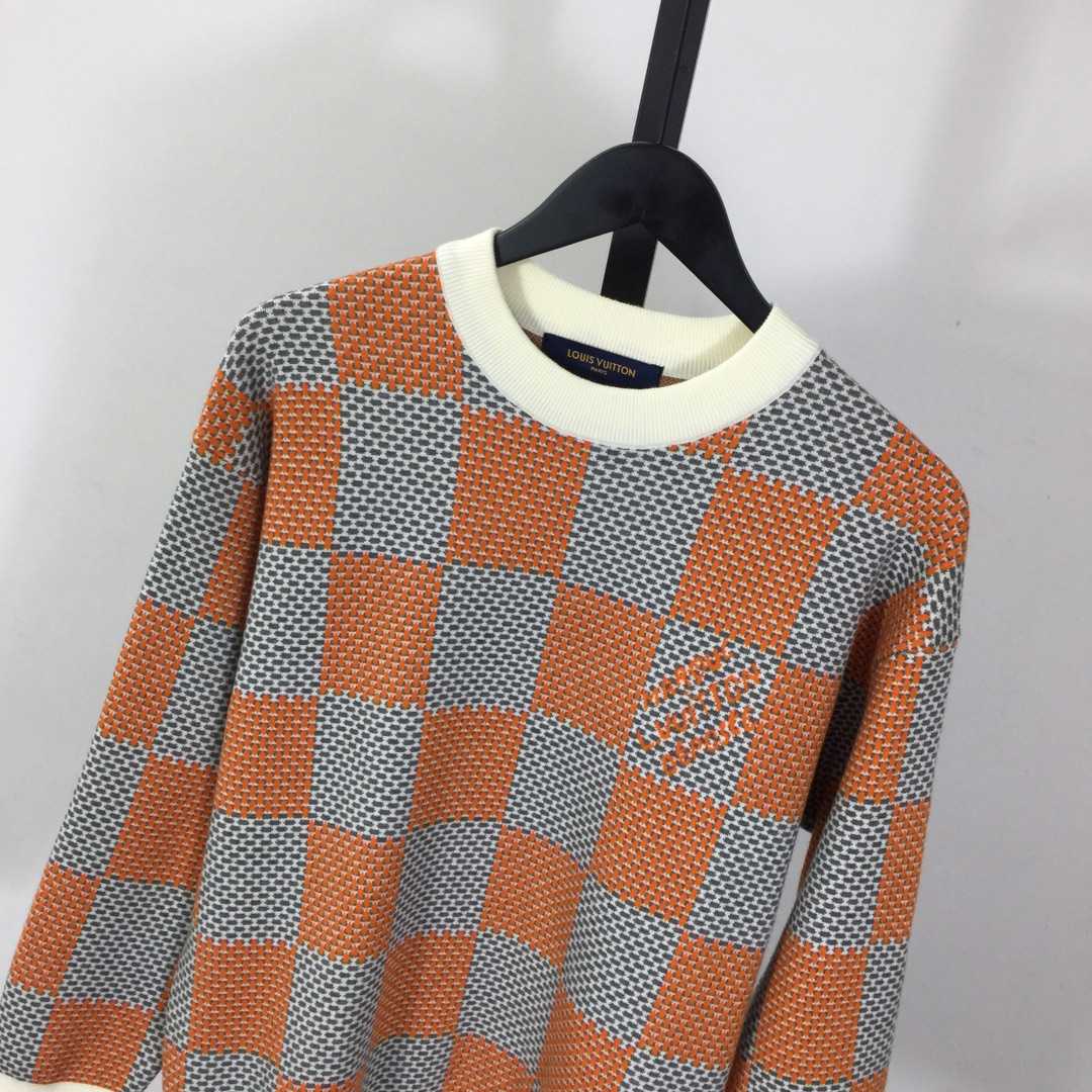 Louis Vuitton Damier Sweater - DesignerGu