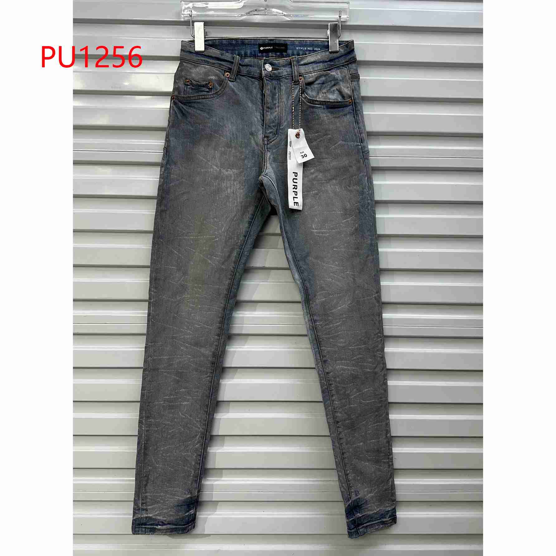 Purple-Brand Jeans   PU1256 - DesignerGu