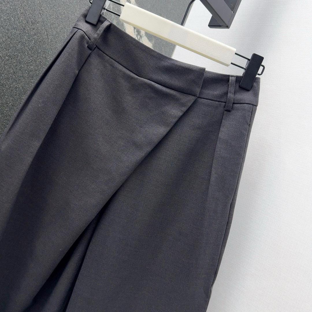 Loewe Wrap Trousers In Wool - DesignerGu