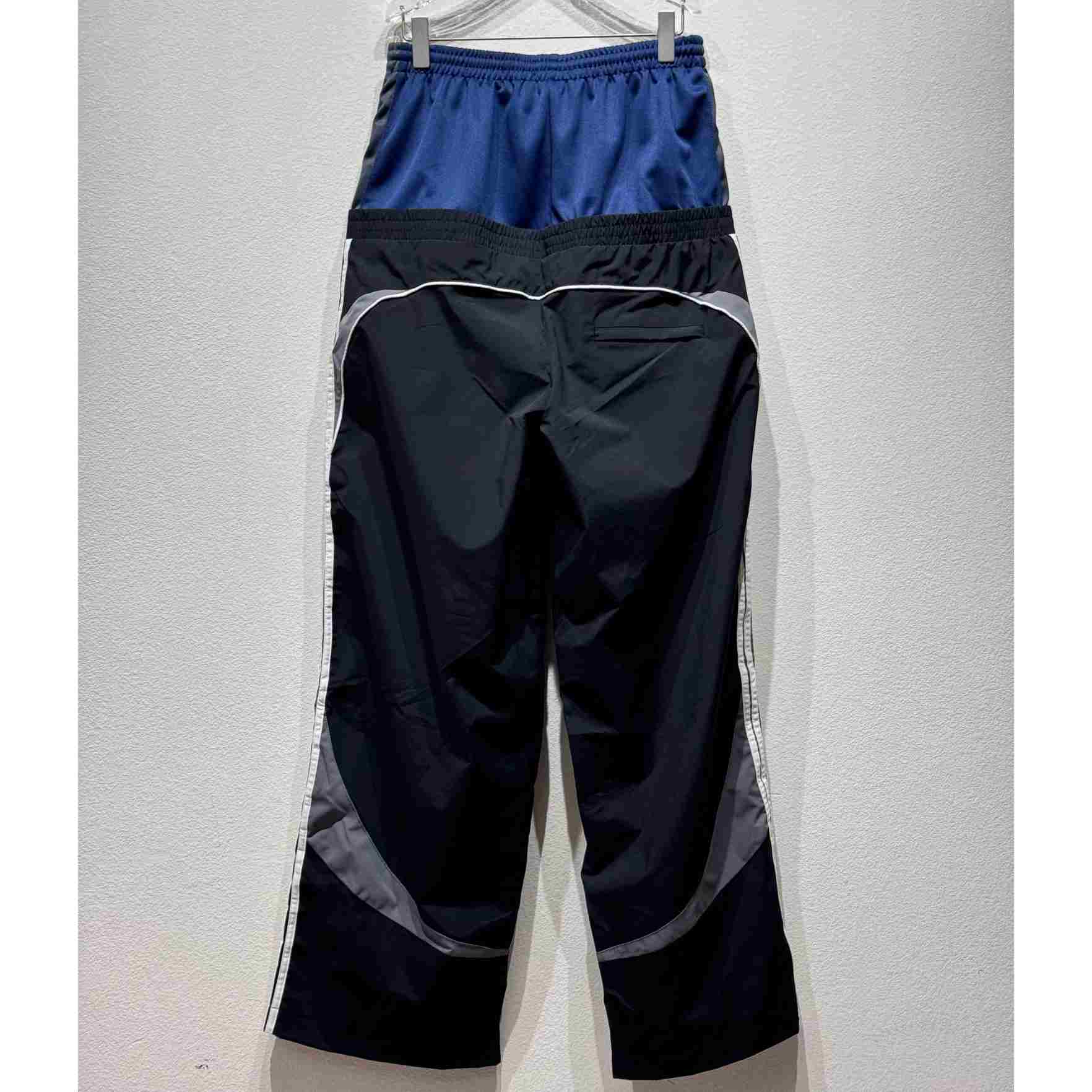 Balenciaga Cut-Up Tracksuit Pants In Black - DesignerGu