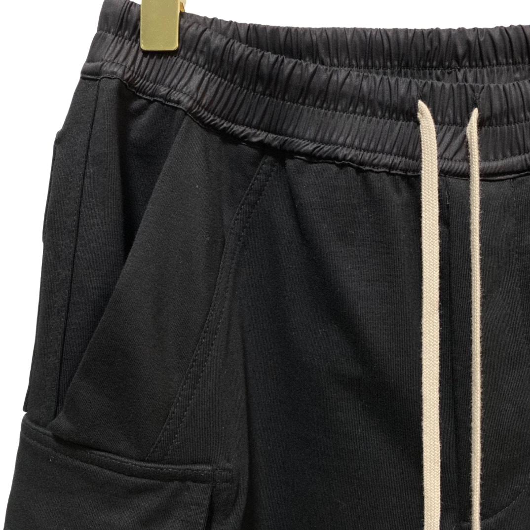 Rick Owens Cotton Jersey Tapered Pants - DesignerGu