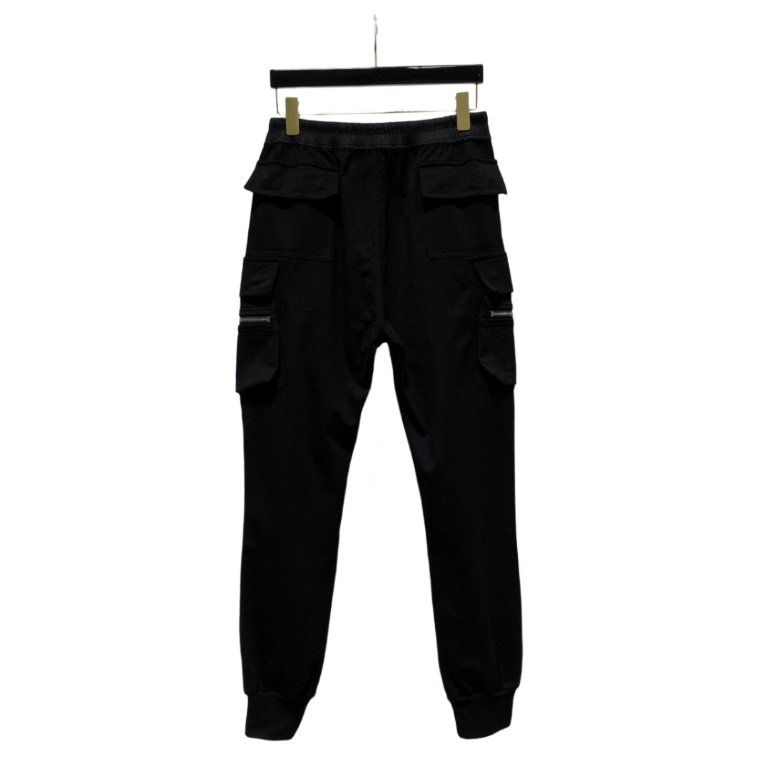 Rick Owens Cotton Jersey Tapered Pants - DesignerGu