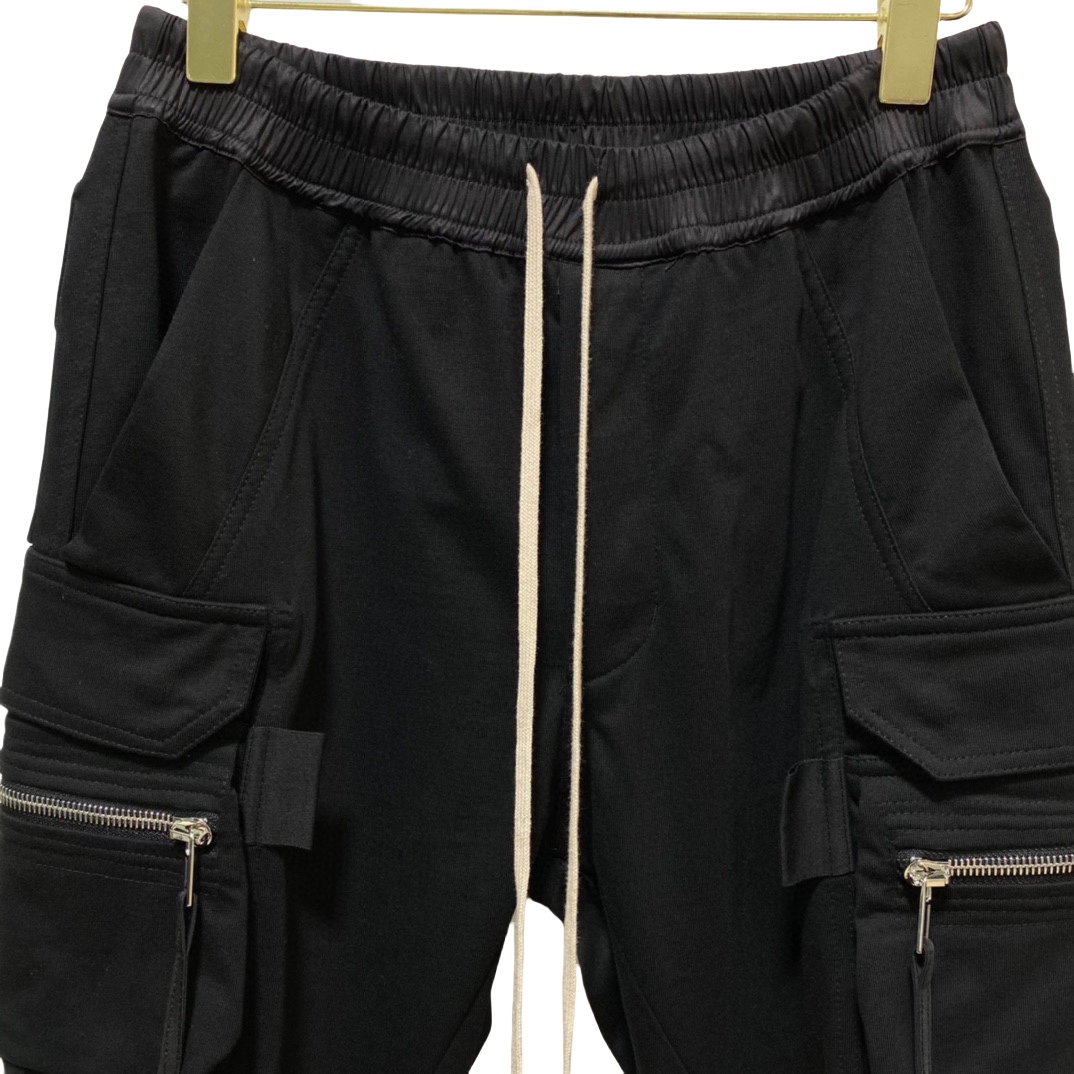 Rick Owens Cotton Jersey Tapered Pants - DesignerGu