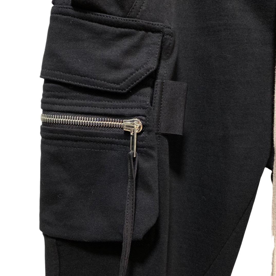 Rick Owens Cotton Jersey Tapered Pants - DesignerGu