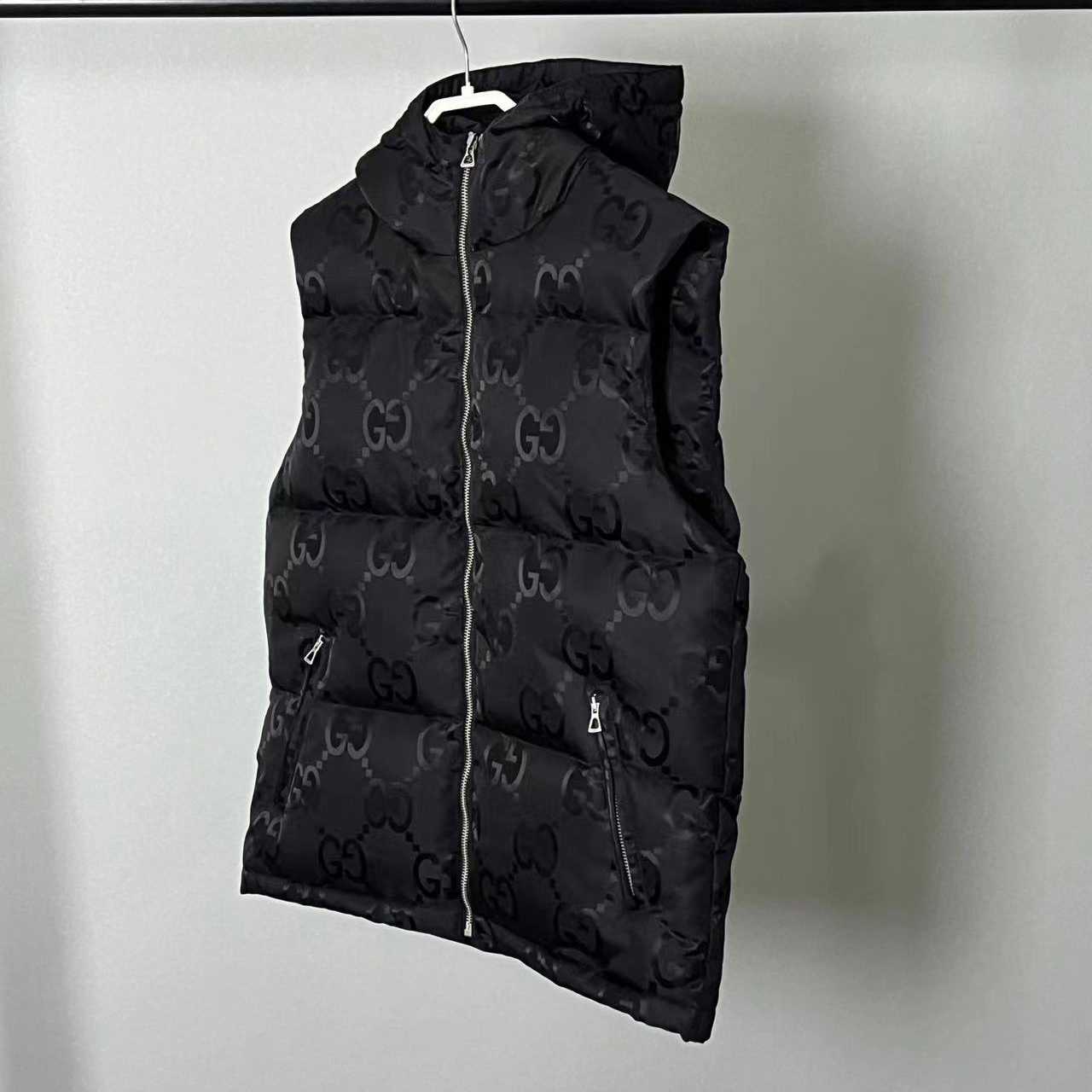 Gucci Jumbo GG Canvas Vest - DesignerGu