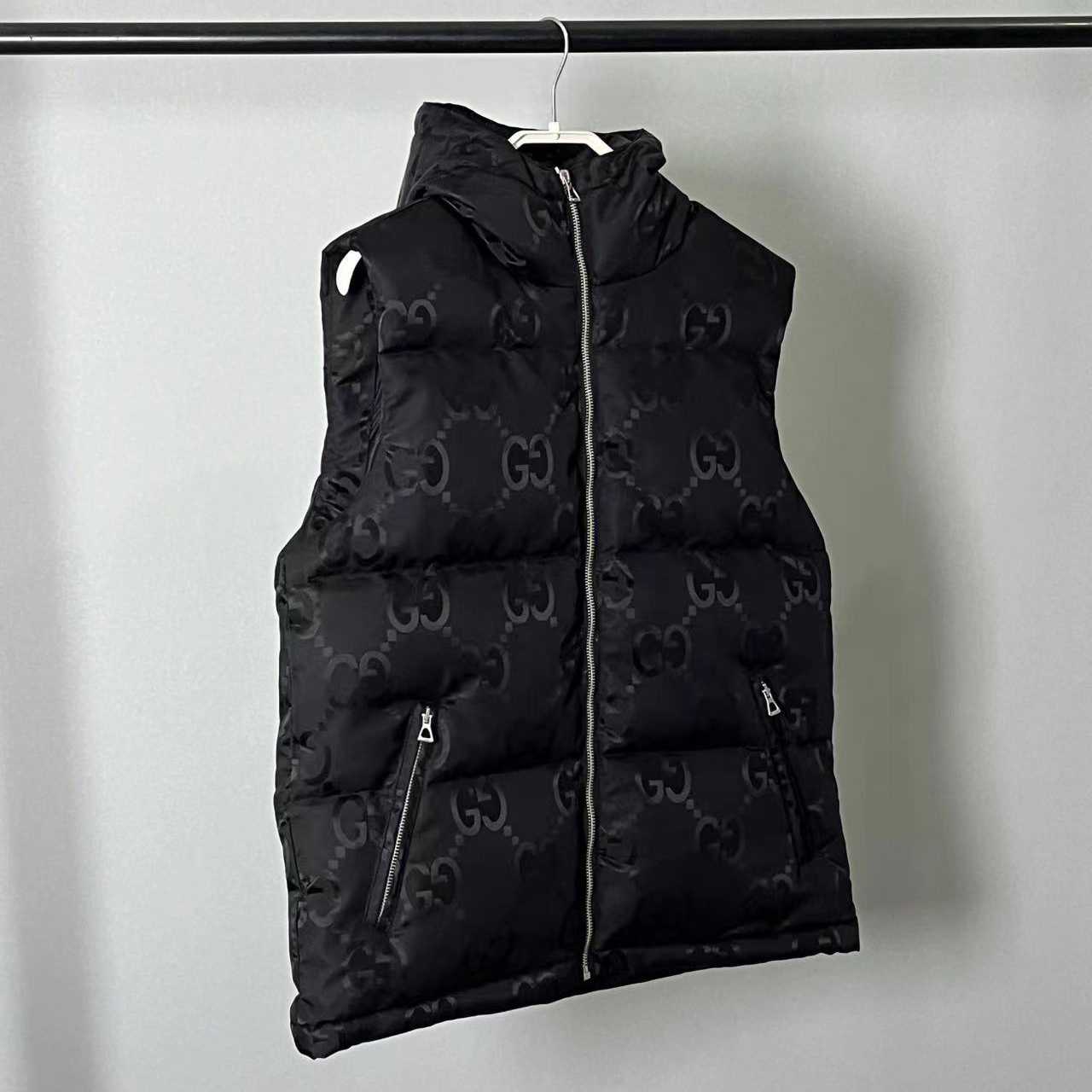 Gucci Jumbo GG Canvas Vest - DesignerGu