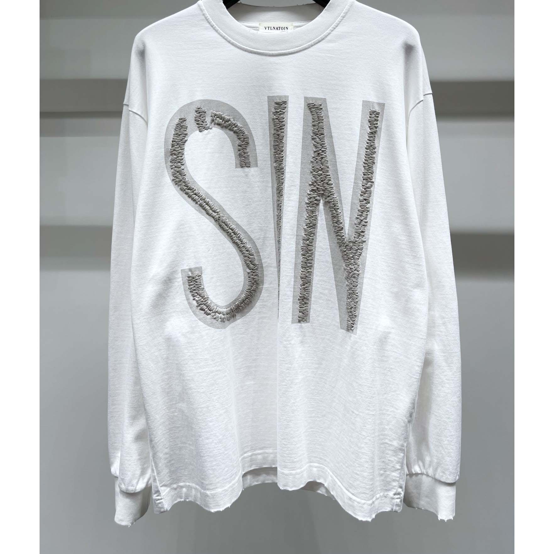 Saint Michael SIN Long Sleeve Tee - DesignerGu