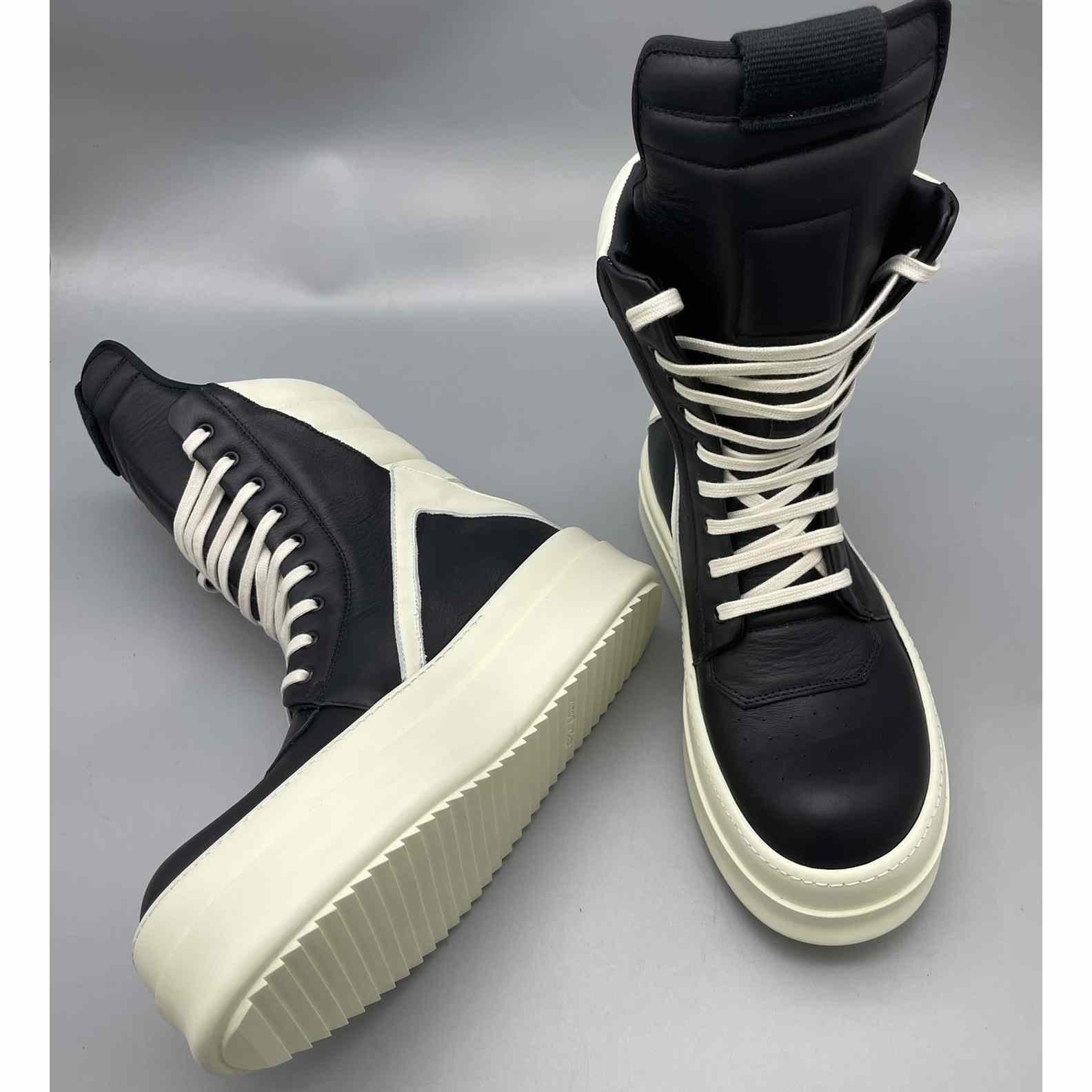 Rick Owens High-Top Sneakers - DesignerGu