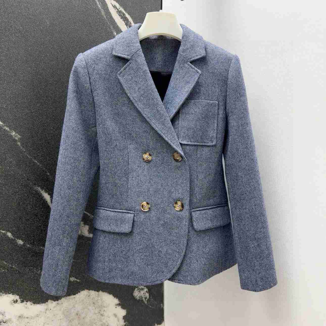 Loewe Tailored Jacket In Wool - DesignerGu