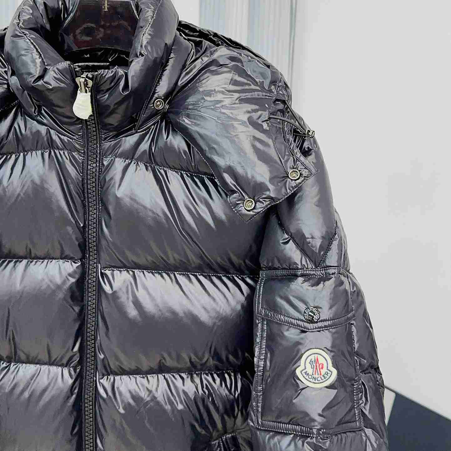 Moncler Maya Hooded Short Down Jacket - DesignerGu