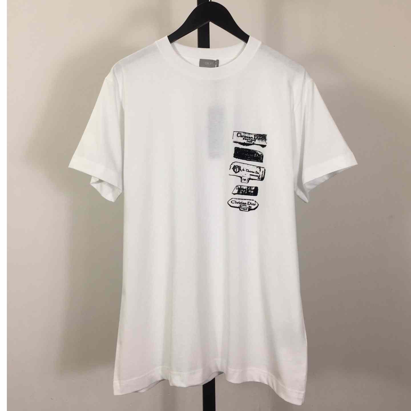 Dior Archives Labels T-Shirt, Relaxed Fit  - DesignerGu