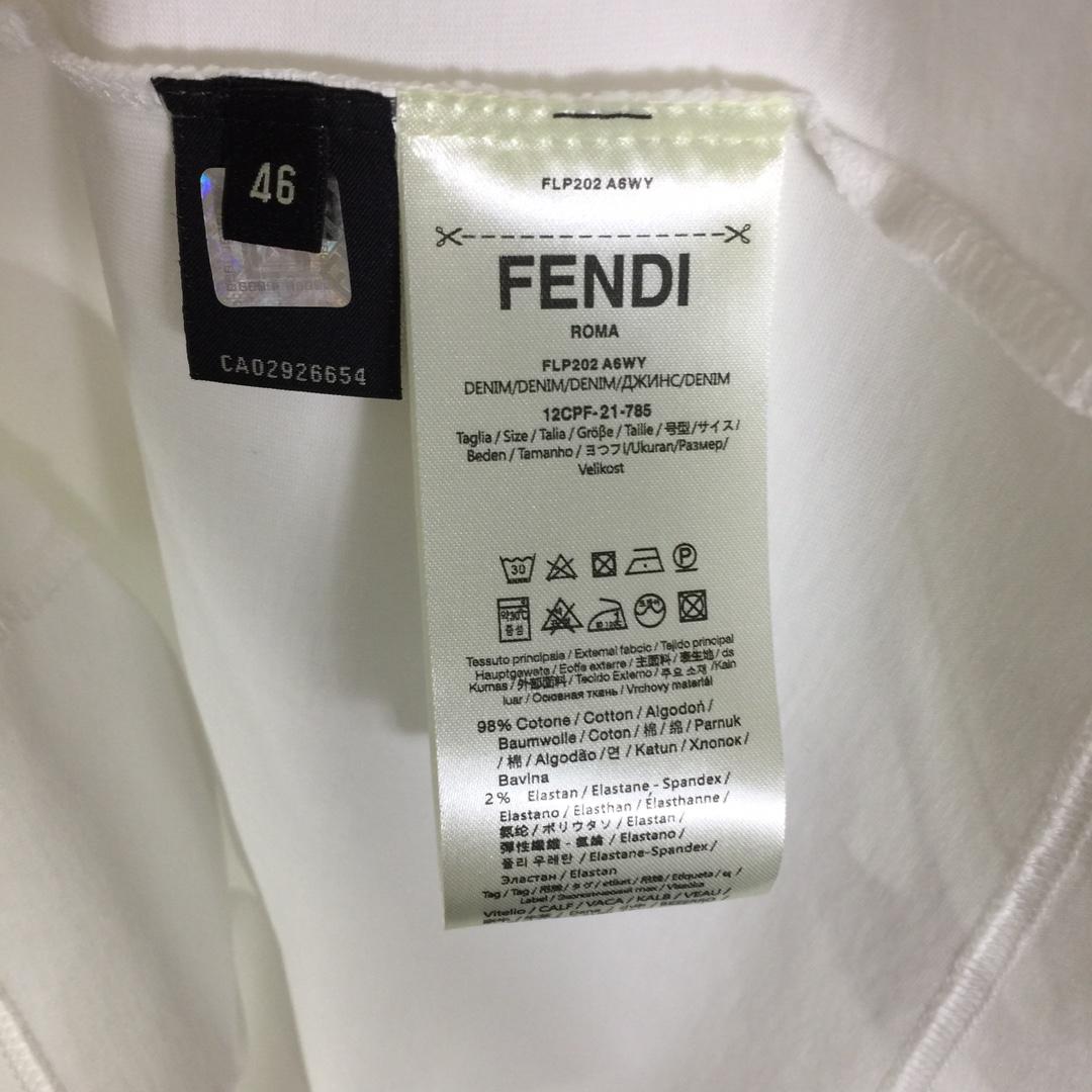 Fendi Cotton T-shirt - DesignerGu