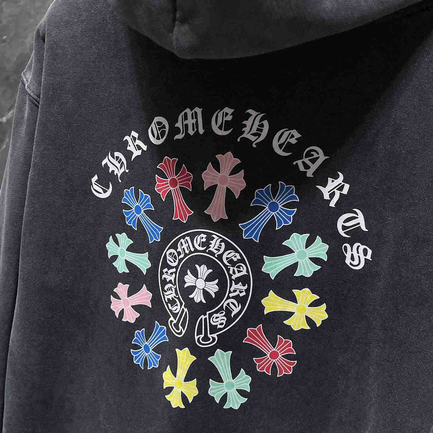 Chrome Hearts Cotton Hoodie - DesignerGu