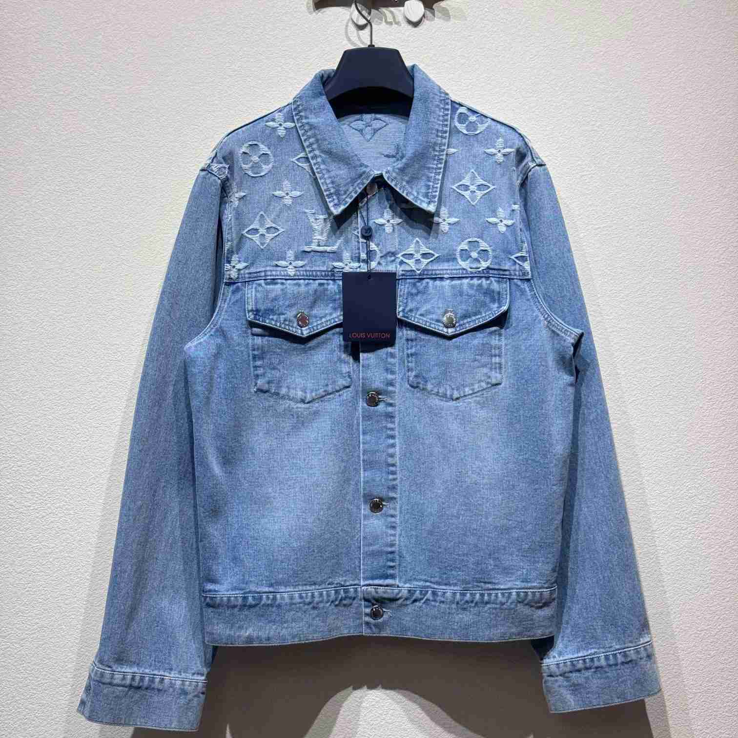 Louis Vuitton Denim Trucker Jacket  1AGING - DesignerGu