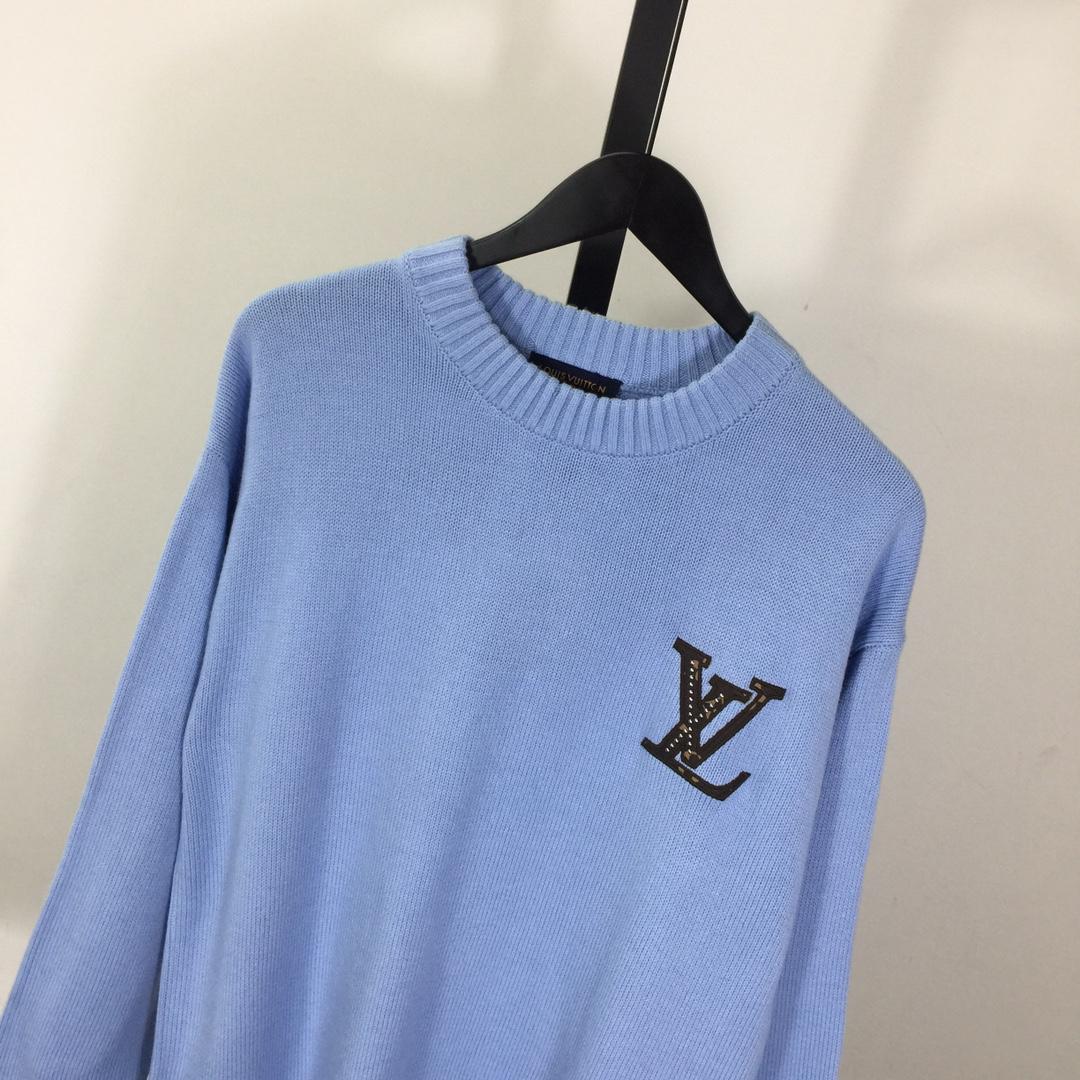 Louis Vuitton Logo Sweater - DesignerGu