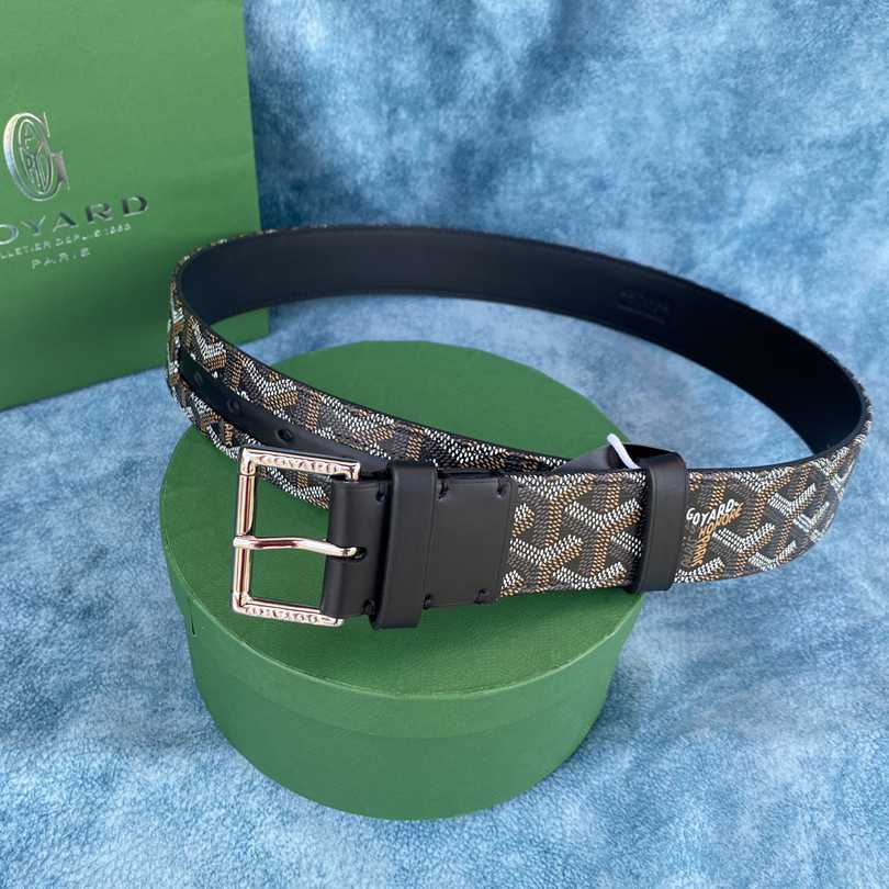 Goyard Paris Leather Mens Belt - DesignerGu