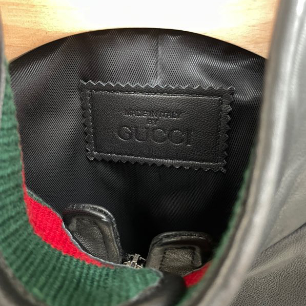 Gucci Leather Jacket - DesignerGu